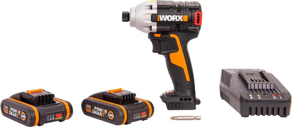 Гайковерт аккумуляторный Worx WX261 ударный, бесщеточный