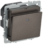 BRITE Выключатель карточный 30А ВС10-1-8-БрТБ темная бронза IEK