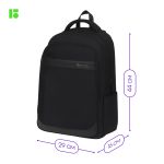 Рюкзак Berlingo City "Prestige" 44*29*16см, 2 отделения, 4 кармана, отделение для ноутбука, эргономическая спинка