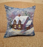 Набор декоративных гобеленовых чехлов Метелица 1 38*38 3 шт