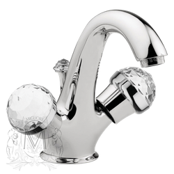 Смеситель для раковины с кристаллами Migliore Axo Swarovski 634