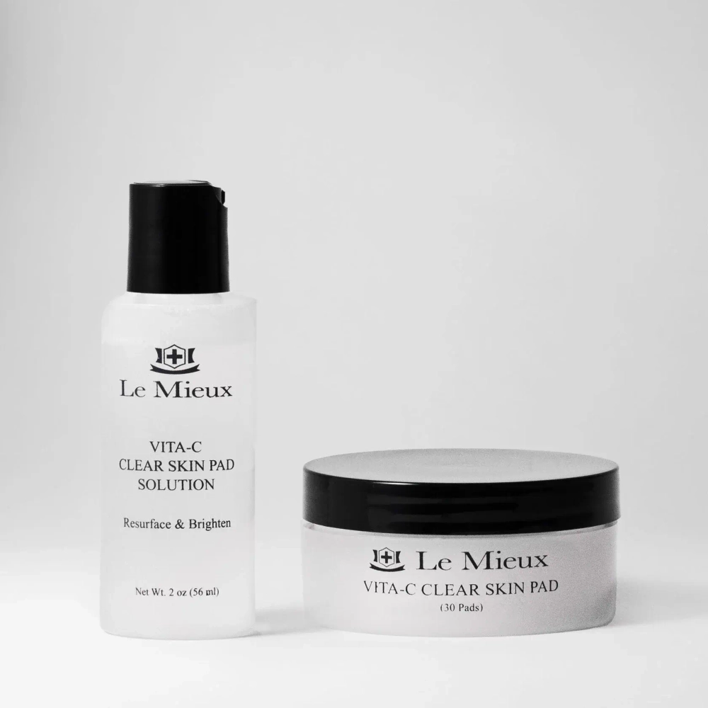 Витамин С очищение | Le Mieux Vita-c clear skin pad, 56 мл + 30 шт