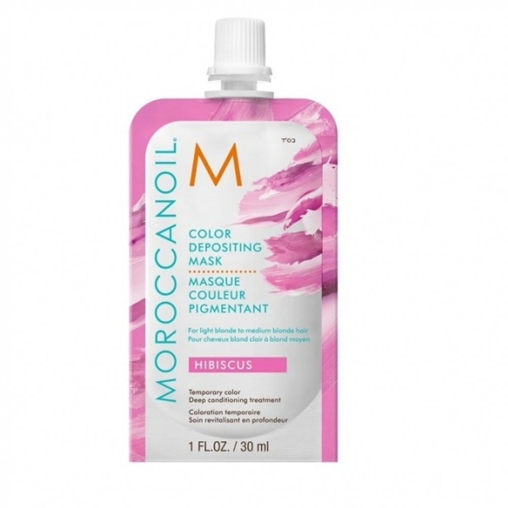 Тонирующая маска Hibiscus Moroccanoil 30 мл