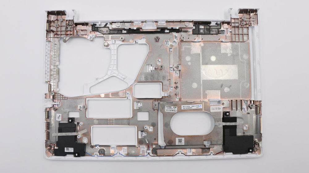 Нижняя часть корпуса (поддон) для ноутбука Lenovo Z50-70/Z50-75, белый, с динамиками (90205323), оригинал