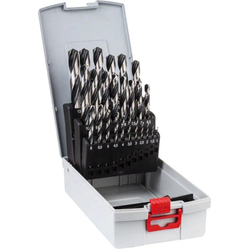Набор ProBox из 19 спиральных свёрл HSS PointTeq, 1–13 мм BOSCH 2608577352