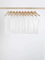 Боди без рукавов для малышей Next N33-587, 10 шт., Белый