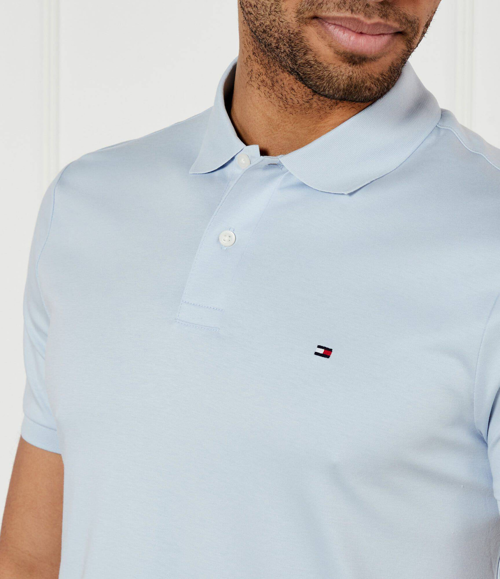 Поло Tommy Hilfiger - голубой(MW0MW39994)