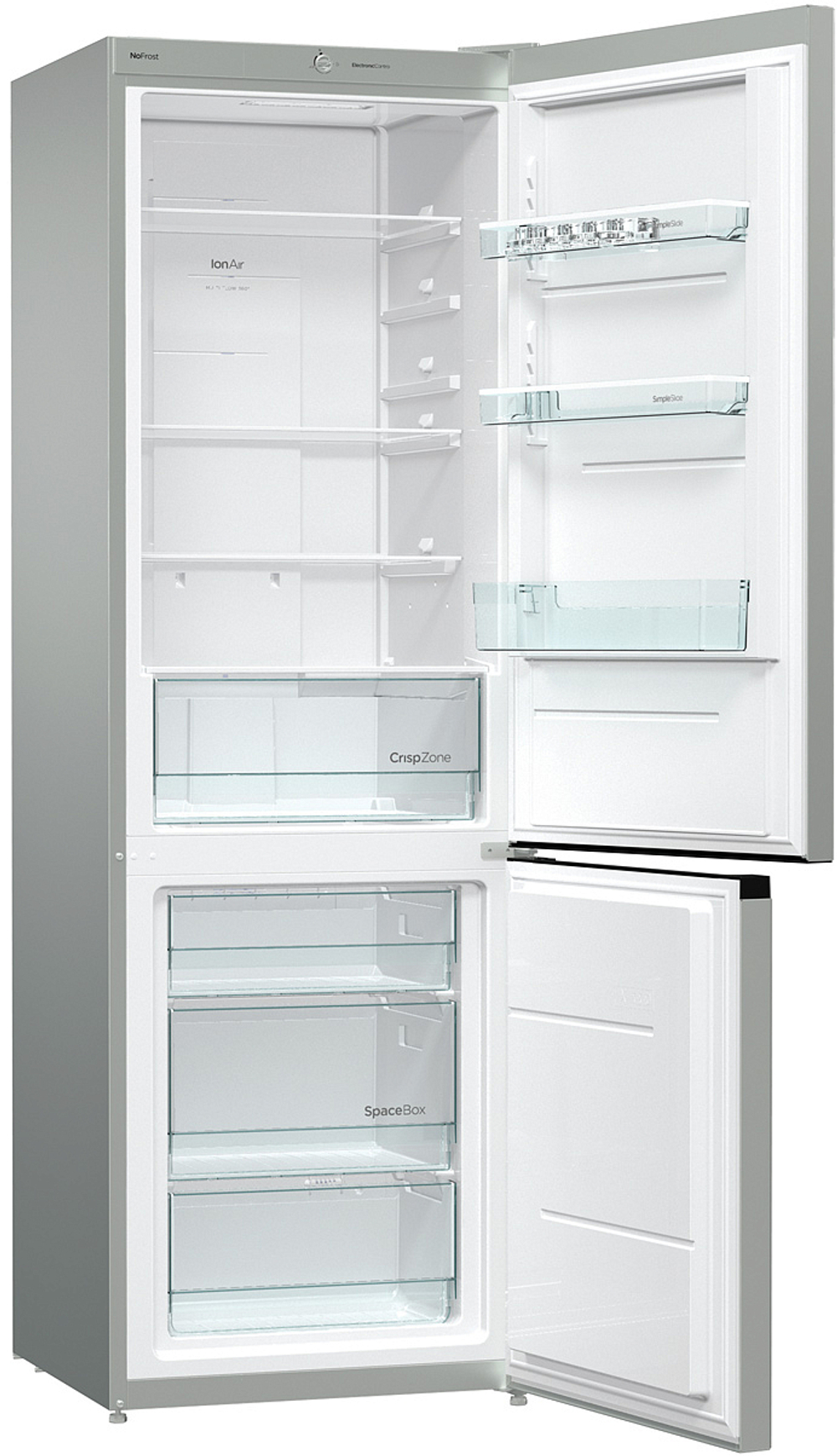 Отдельностоящий двухкамерный холодильник Gorenje NRK611PS4