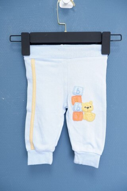 Брюки трикотажные с аппликацией на 1-3 месяца