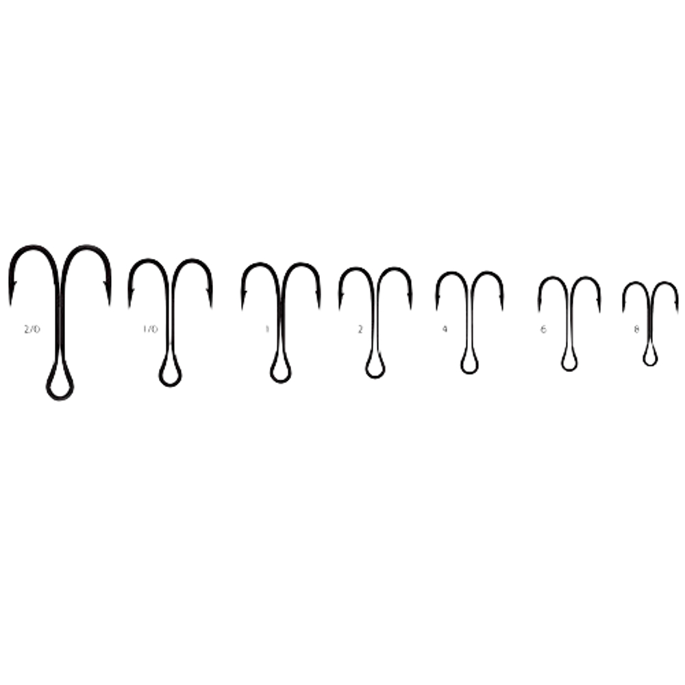 Двойник Saikyo KH-11040BN Long Double Hook №3/0  5шт 00-00006743