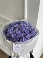 Букет из гортензии в фиолетовом оттенке