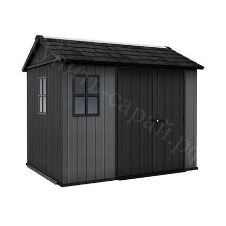 Пластиковый хозблок Keter Newton Plus 975 grey