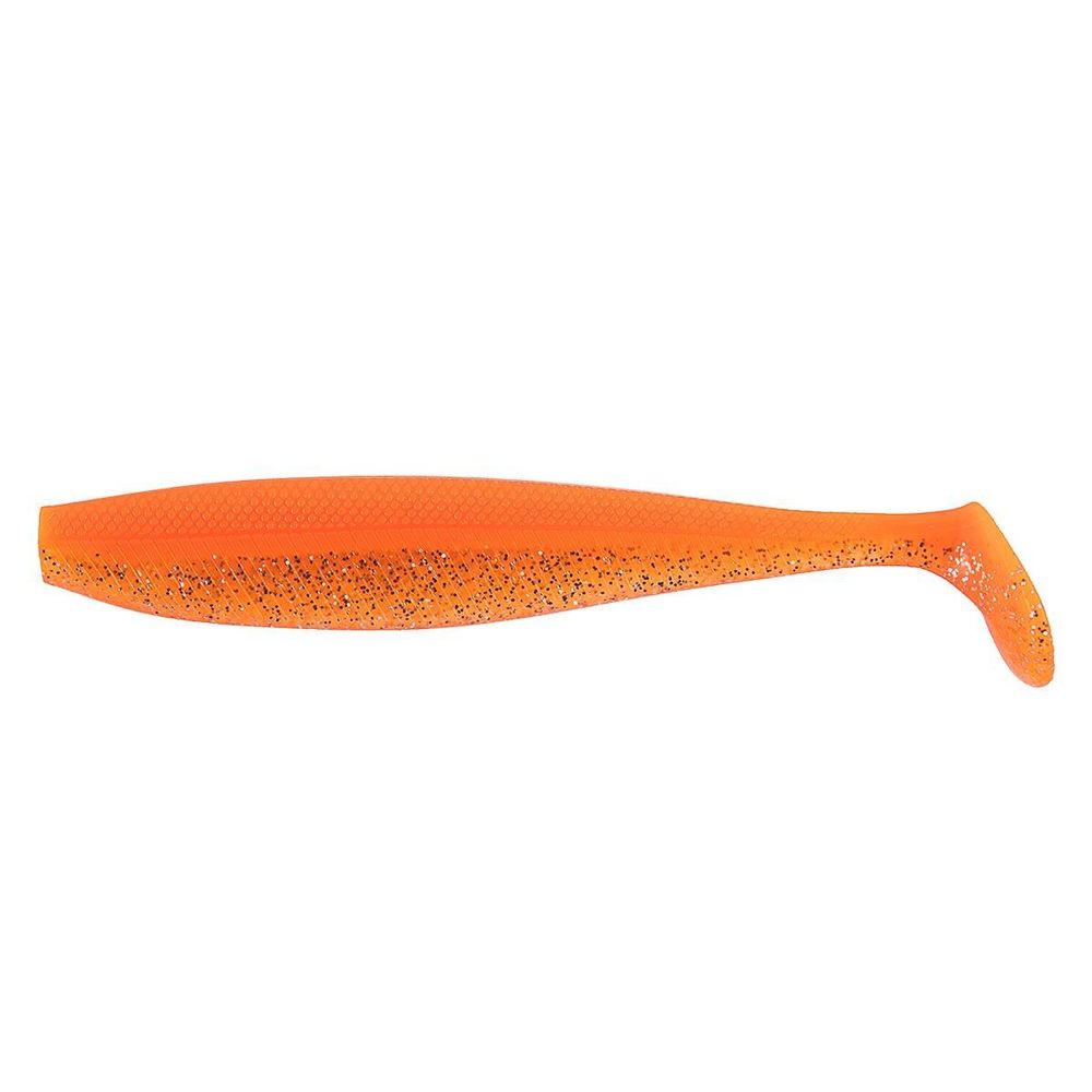 Виброхвост несъедоб. Trofey 5.5&quot;/14см Orange &amp; Sparkles 50шт. (HS-25-022-N) Helios