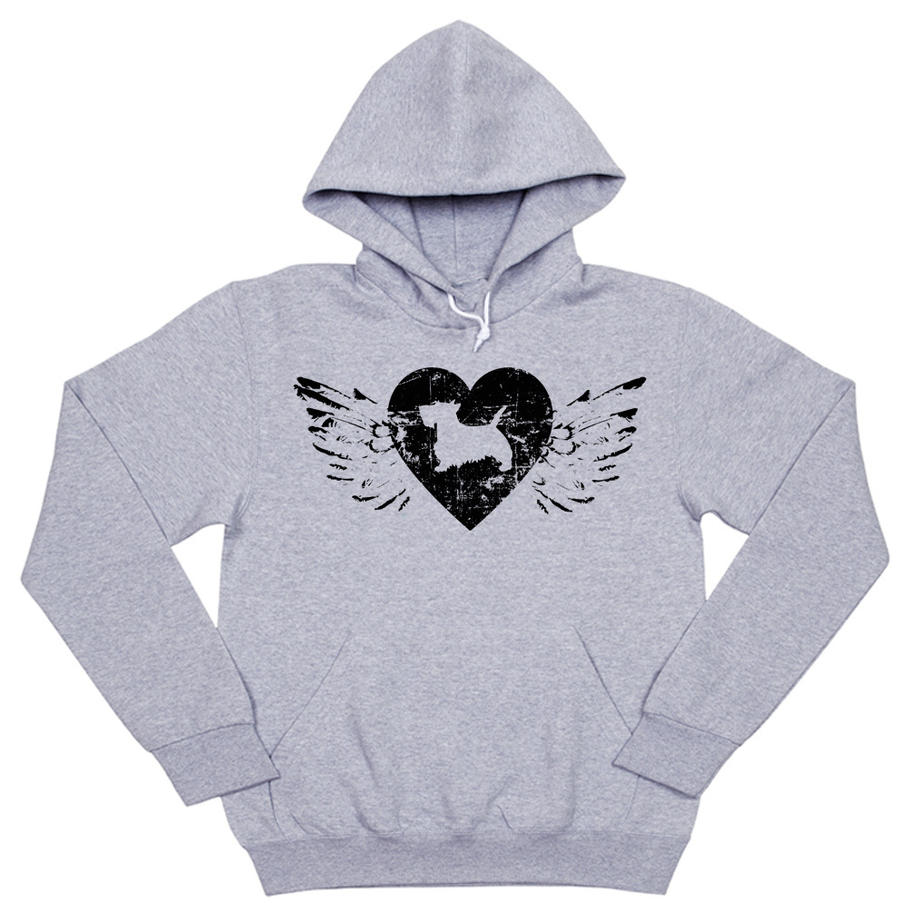 Толстовка "Скотч терьер в сердце"