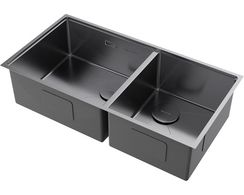 Кухонная мойка OMOIKIRI Taki 85-2-LB-U/IF-IN Side (арт.4997037)