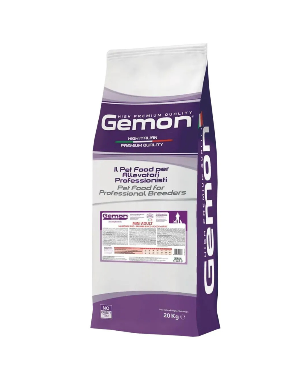 Gemon Dog Mini Adult (Гемон Лосось, рис) 20 кг