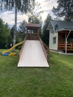 Зимняя горка "Метелица" 10 метров