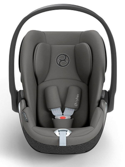 Коляска 3 в 1 Cybex Priam IV Matt Black complete и автокресло Cloud T i-Size Mirage Grey Cozy Beige