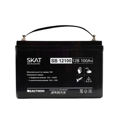 SKAT SB 12100 аккумулятор Бастион