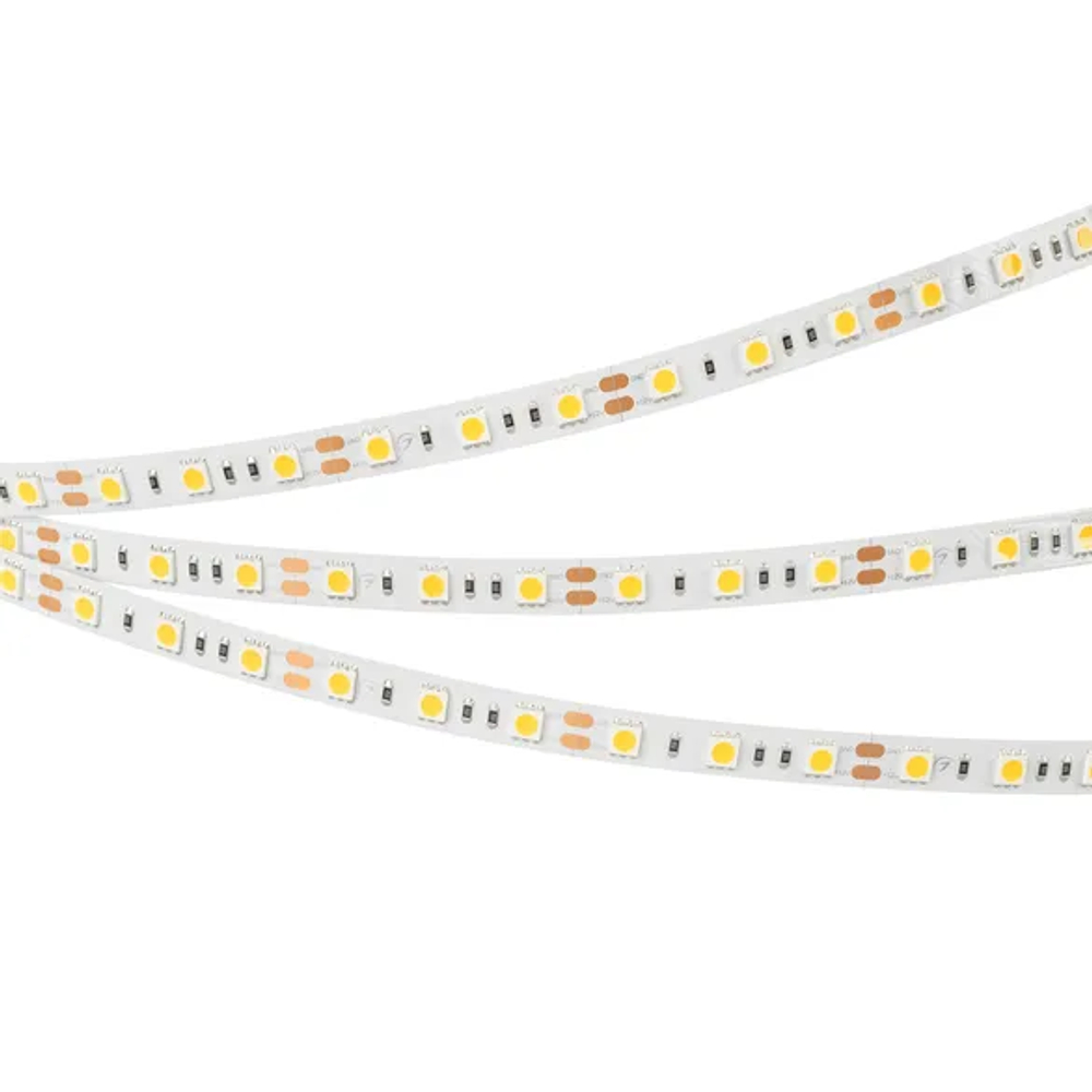 Светодиодная лента RT-B60-10mm 12V Warm2700 (14.4 W/m, IP20, 5060, 5m) (Arlight, 14.4 Вт/м, IP20) 012349(2)