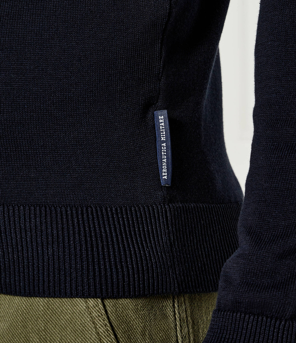 Свитер Aeronautica Militare - голубой(MA1502L506)