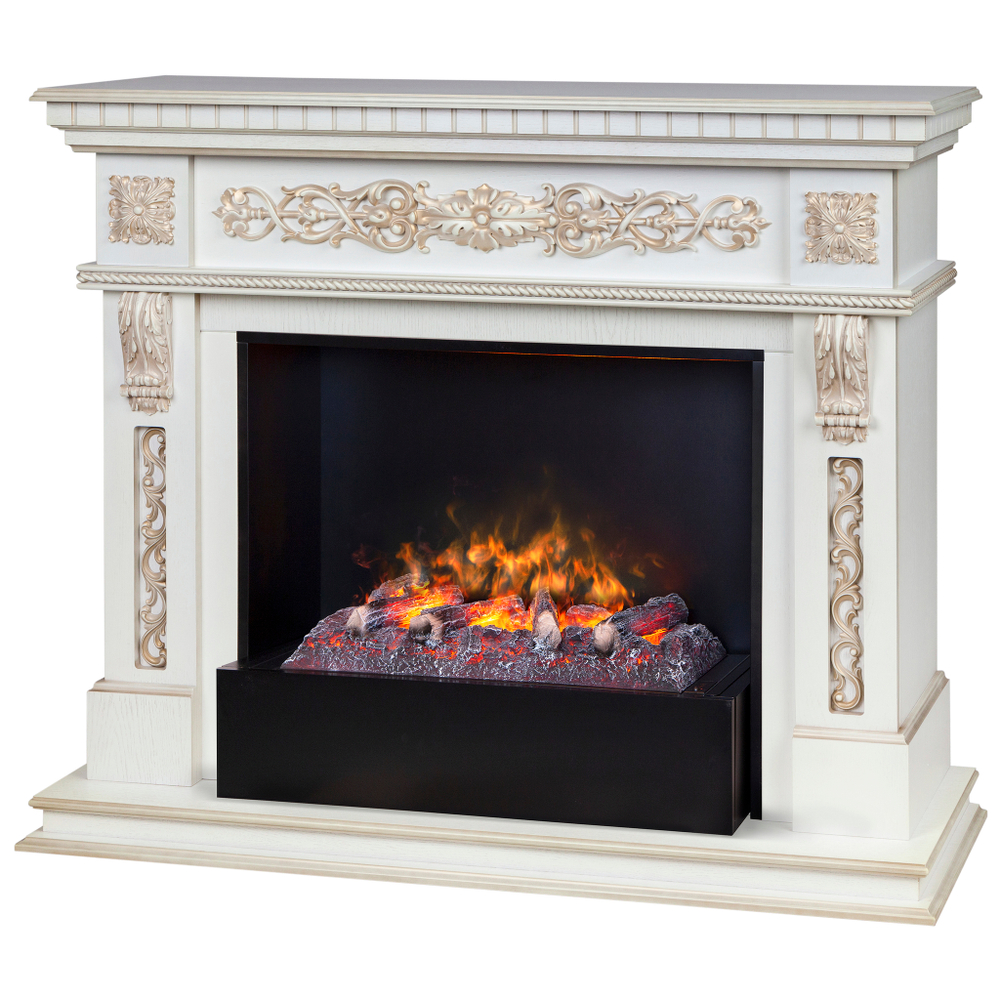 Каминокомплект Real Flame Estella 25,5/26 WT с очагом 3D Cassette 630