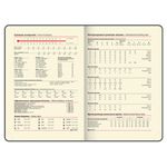 Ежедневник недатированный А5 138х213 мм BRAUBERG "Metropolis Mix", под кожу, 136 л, красный, 113293