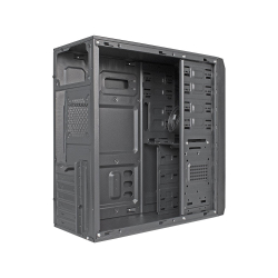 Exegate EX283733RUS Корпус Miditower XP-401 Black, ATX, , 2*USB, Audio