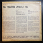 Nat King Cole ‎– Nat King Cole Sings For You (Англия)