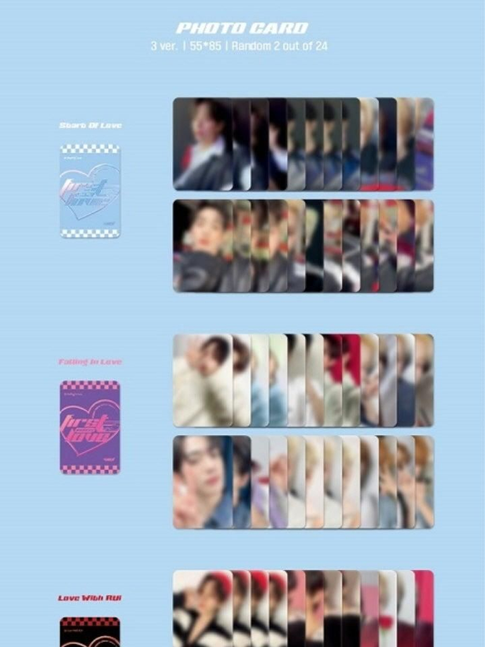Альбом WEi - Part.1 : First Love 4th Mini Album RANDOM Version