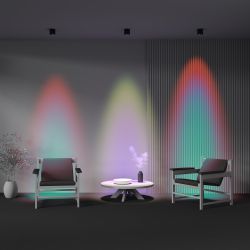 Светильник потолочный светодиодный Maytoni Lens C217CL-15W4K-B