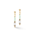 Серьги Light Green Coeur de Lion