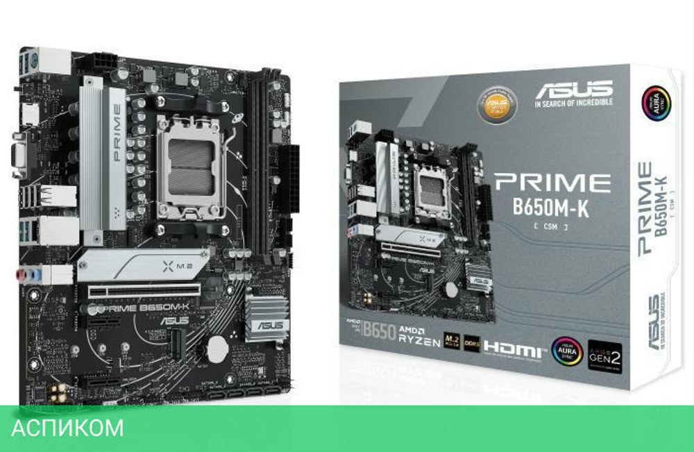 Материнская плата ASUS Prime B650M-K (90MB1F60-M0EAY0)