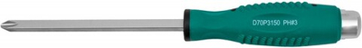 D70P3150 Отвертка стержневая крестовая, ударная, силовая под ключ, PH3х150
