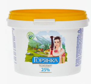 СМЕТАНА 25% 700ГР ГОРЯНКА