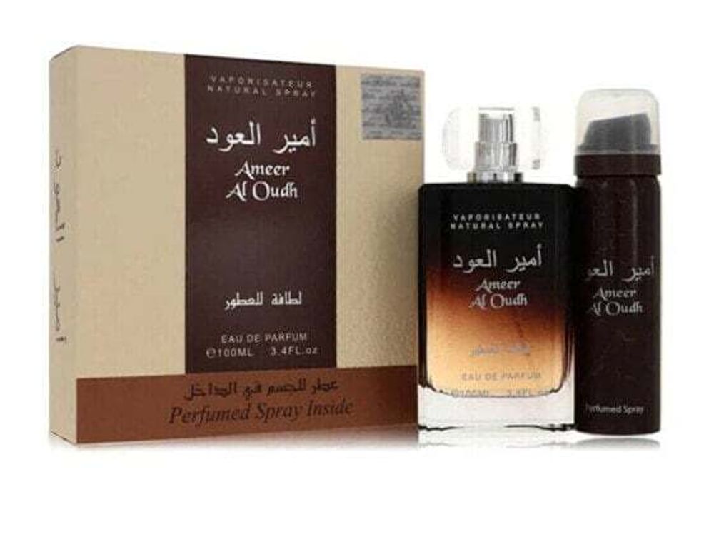 Парфюмерные наборы Ameer Al Oudh - EDP 100 ml + deodorant ve spreji 50 ml