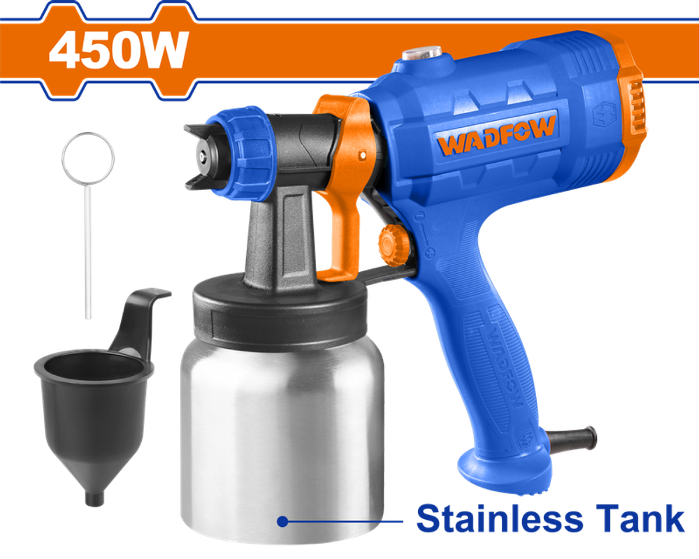 Краскораспылитель 450 Вт (8) WADFOW WEG1A02