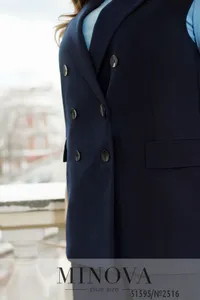 Жилет 2516-синий Minova