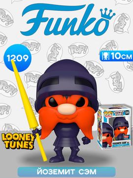 Фигурка Funko POP! Animation Looney Tunes Yosemite Sam Black Knight NYCC22 (Exc) (1209) 67044 / Фигурка Фанко ПОП! по мотивам мультсериала "Looney Tunes", Йоземит Сэм