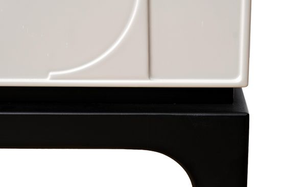 GD-00001 Консоль Spinola черно/серая 109*40*80см