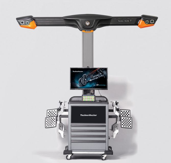 Техно Вектор (P 7204 TAM) стенд сход-развал 3D 7 PRO