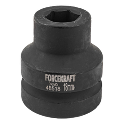 Головка ударная 1'', 18мм (6гр.) FORCEKRAFT FK-48518