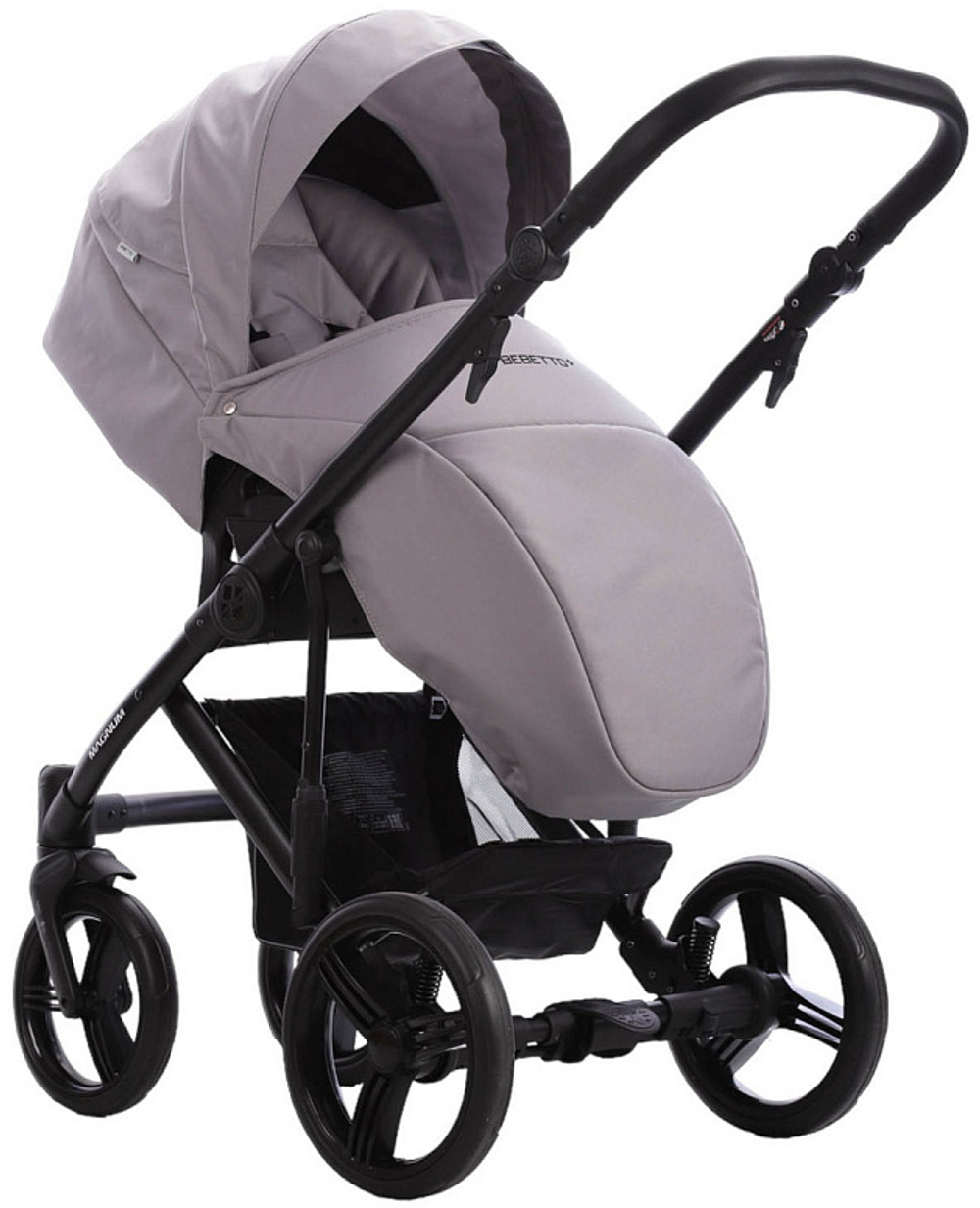 Детская коляска Bebetto Magnum Light 2 в 1 02 св.серый