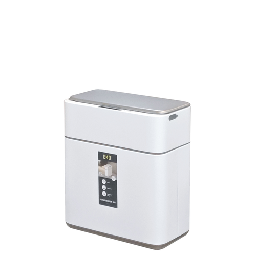 Сенсорное мусорное ведро 8 литров БЕЛЫЙ, перезаряжаемое