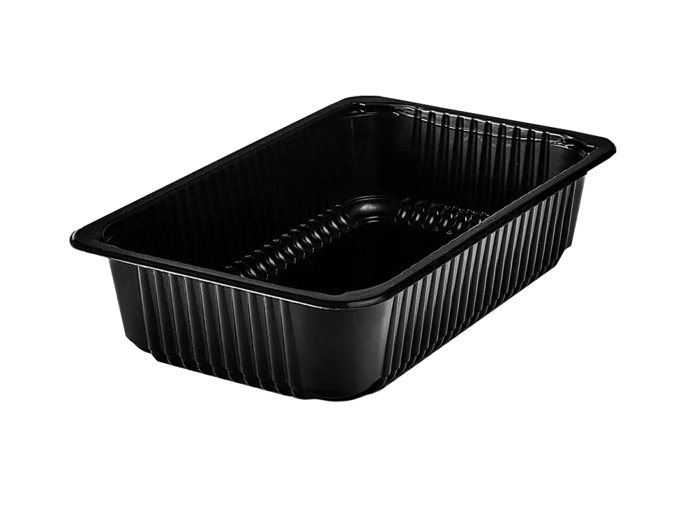 Контейнер 179*132 Черный 1000мл ЮМТ (1/50/500)