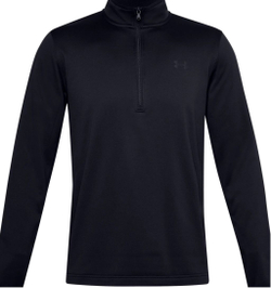 Мужская теннисная кофта Under Armour Men's Armour Fleece 1/2 Zip - черный