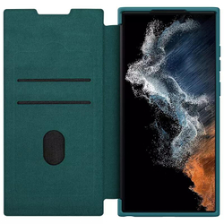 Чехол-книжка Nillkin Leather Qin Pro Plain для Samsung Galaxy S23 Ultra