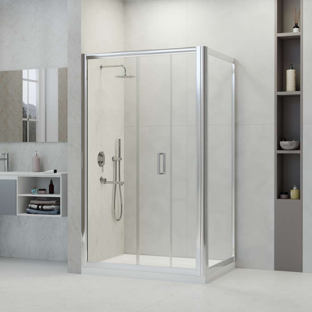 Душевой уголок RGW PA-045 (Прозрачное, 1000x900)