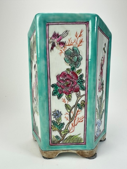 Шестиугольная ваза-кашпо