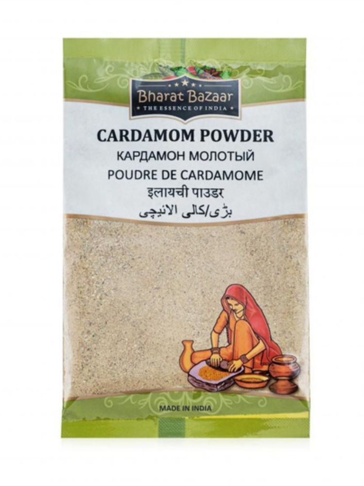 Bharat BAZAAR Cardamon Кардамон зеленый молотый 50 г